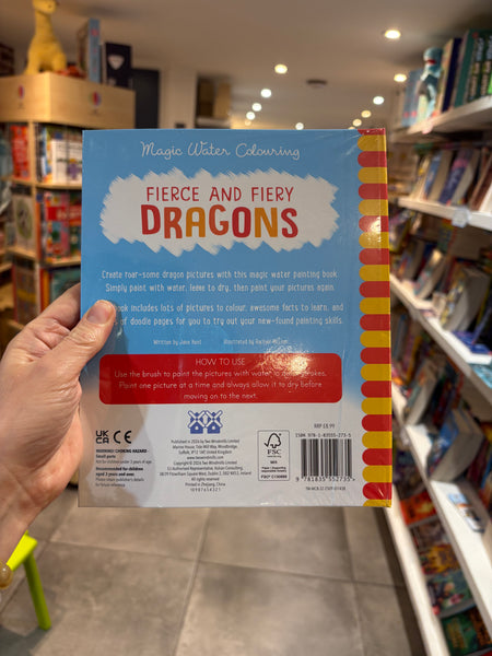 Magic Water Colouring- Fierce and Fiery Dragons