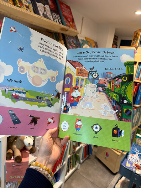 Busy Bear - Busy Jobs Sticker Book