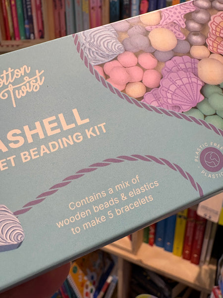 Cotton Twist Seashell Bracelet Beading Kit