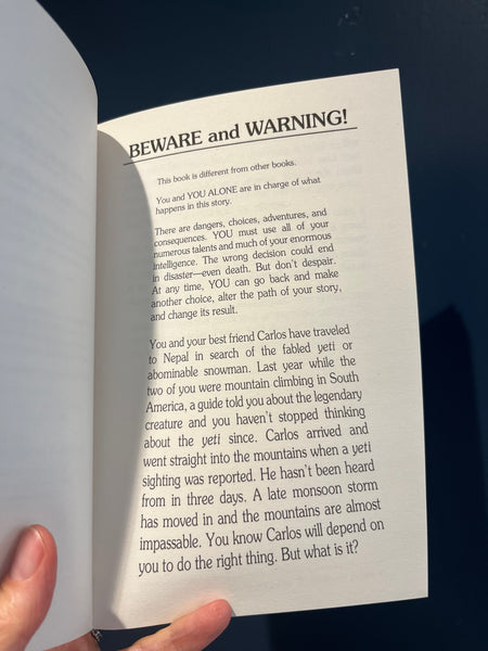 The Abominable Snowman