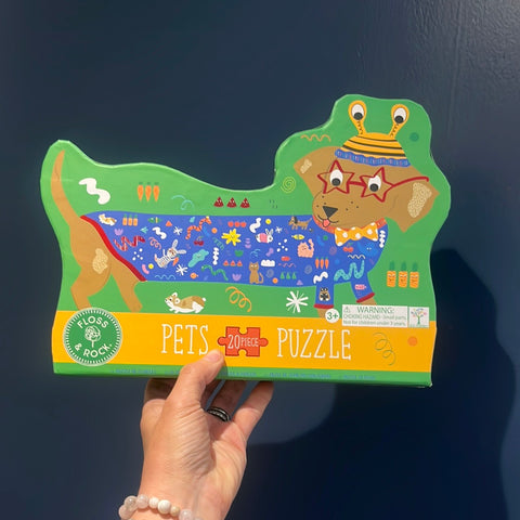 Pets puzzle sausage dog