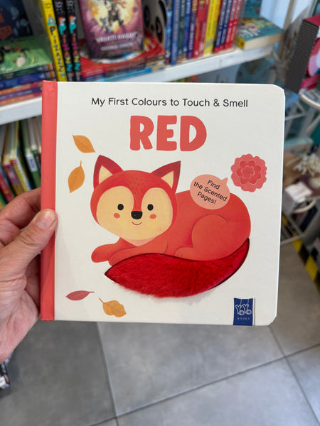My First Colours to Touch & Smell: Red
