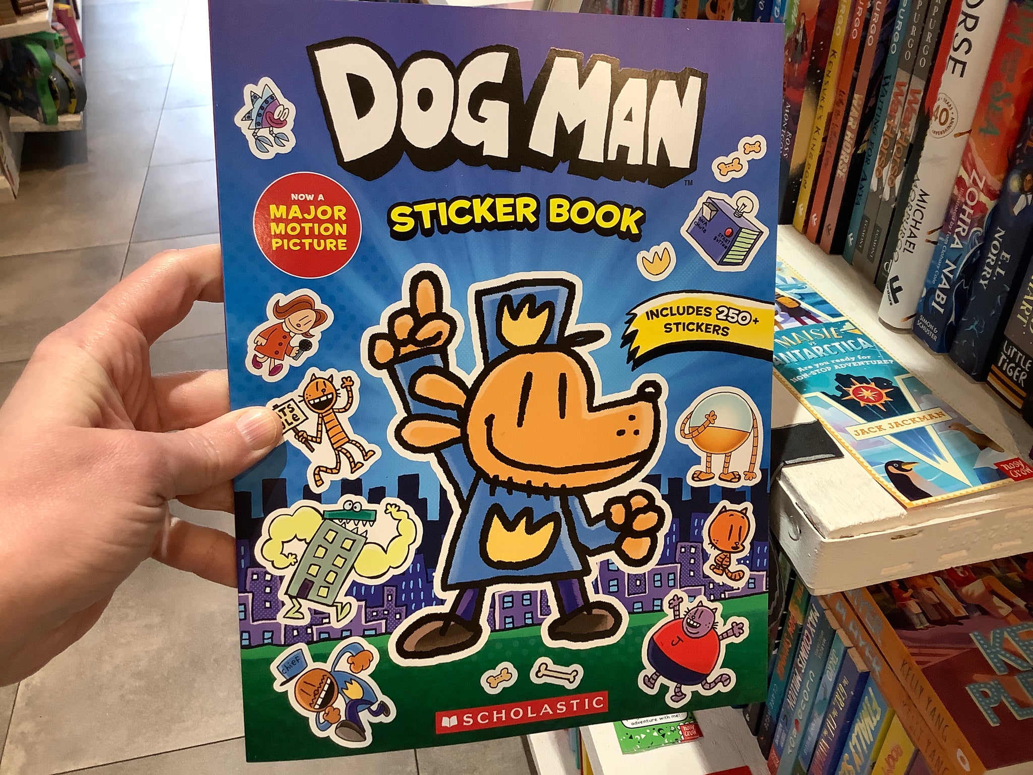 Dogman Sticker Book