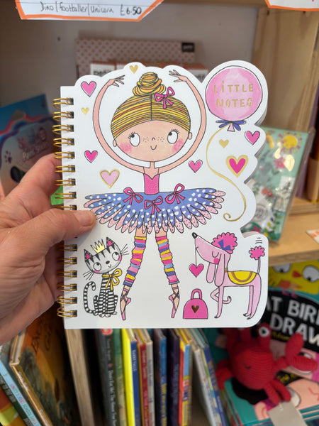 Shaped Notebook - Ballerina