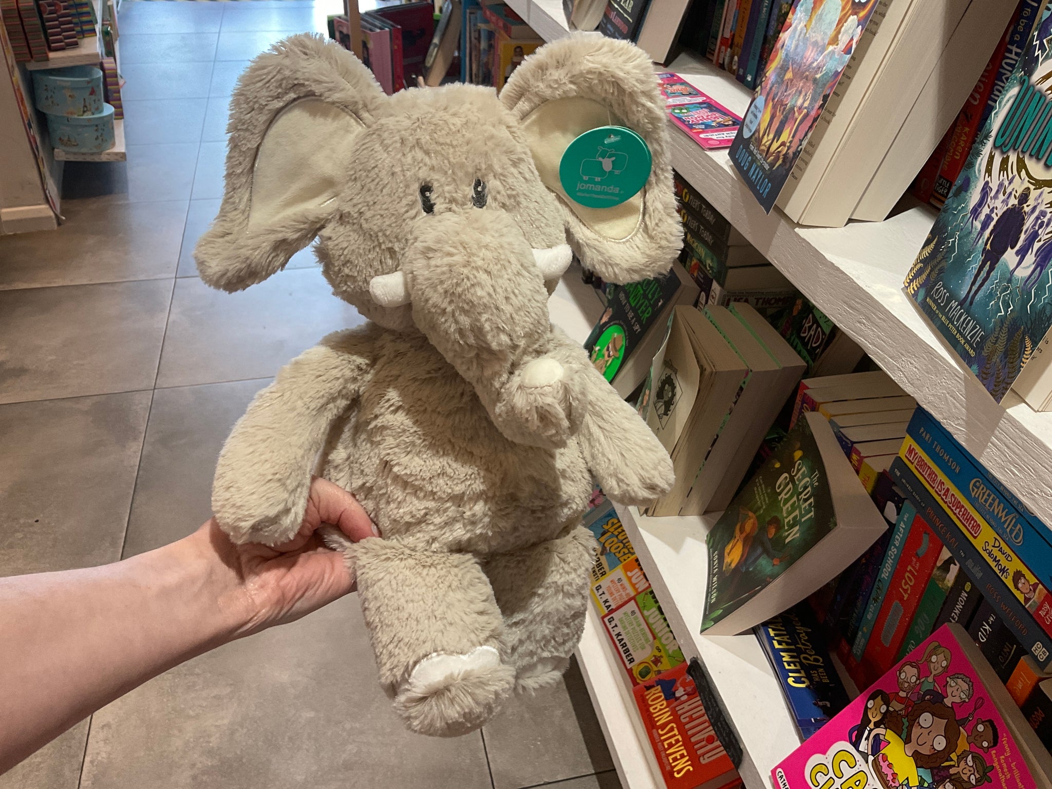 Baby Plush Soft Toy Elephant - Jomanda 25cm