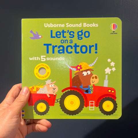 Usborne Sound Books Let’s Go on a Tractor