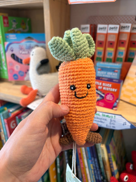 Best Years Crochet Carrot Rattle