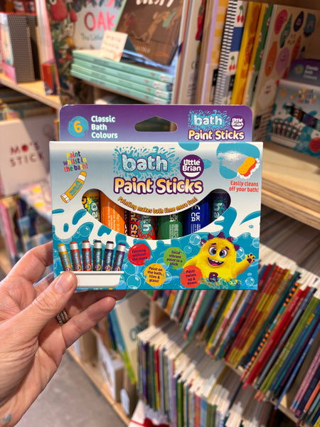 Little Brian Bath Paint Sticks: Pack of 6