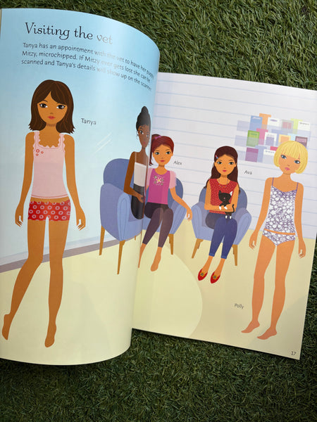 Sticker Dolly Dressing Dogs & Puppies