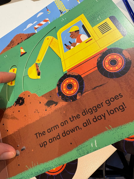 The Wheels on the Digger