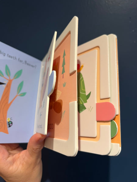 Chunky Lift-A-Flap Book Animals