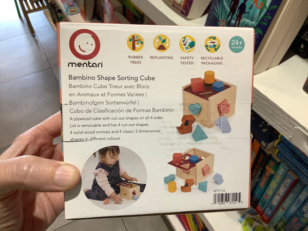 Mentality Bambino Shape Sorting Cube