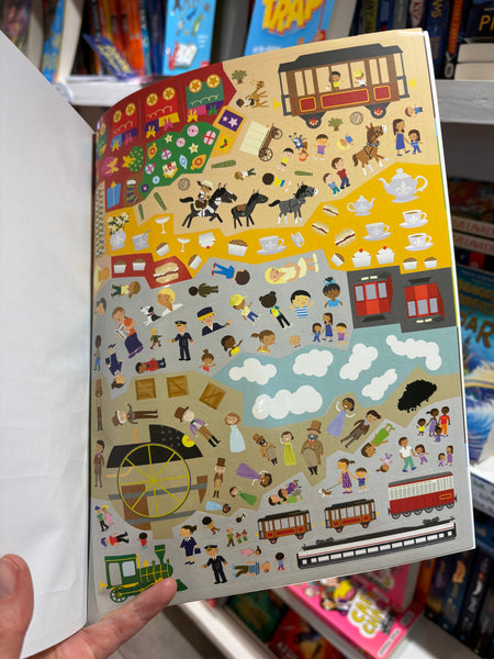 555 Sticker Fun Trains