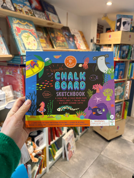 Ocean Wipeable Chalkboard Sketchbook