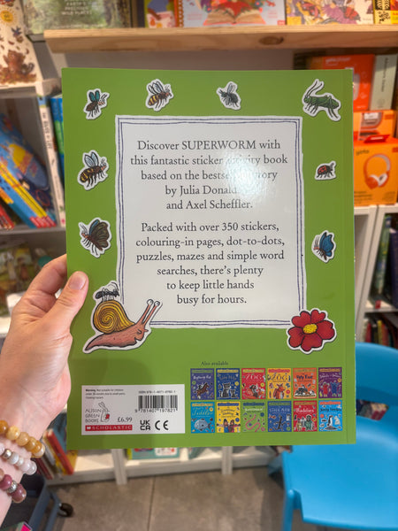 The Superworm Sticker Book