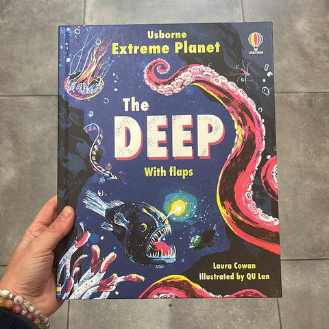 Usborne Extreme Planet The Deep with flaps
