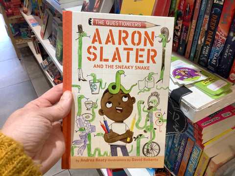 The Questioneers Aaron Slater and the Sneaky Snake HB