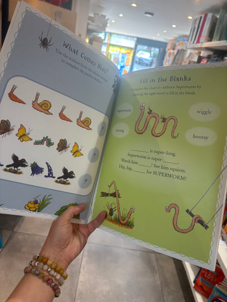 The Superworm Sticker Book