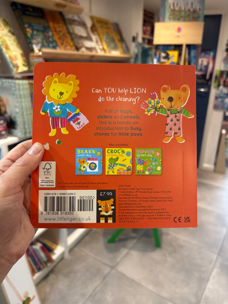 Lion’s Cleaning Day