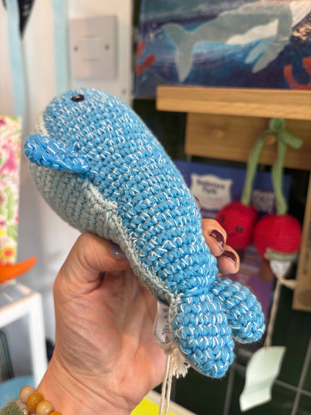 Best Years Crochet Whale Rattle