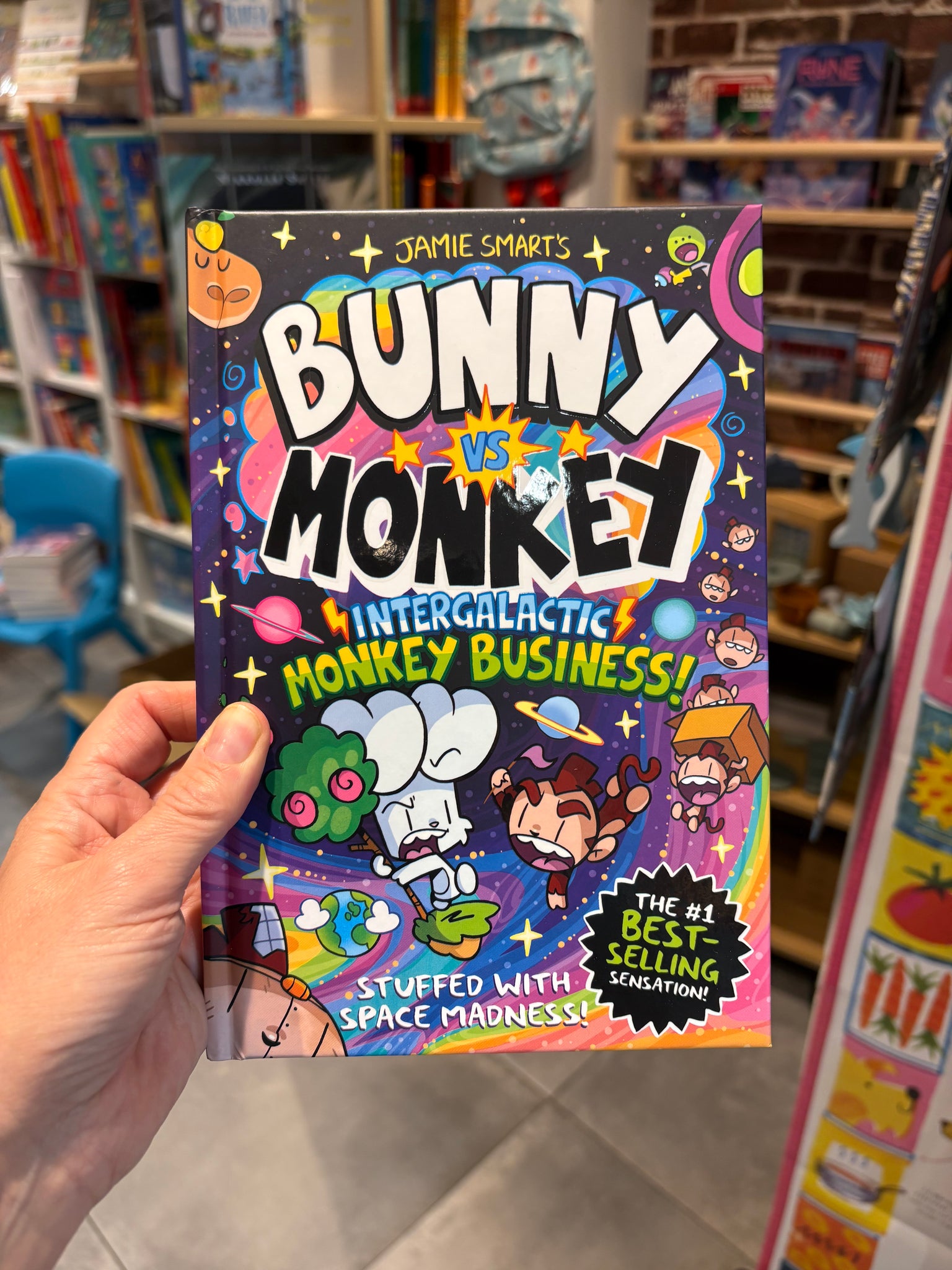 Bunny vs Monkey Intergalactic Monkey Business