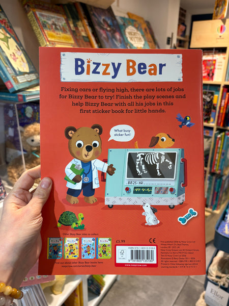Busy Bear - Busy Jobs Sticker Book