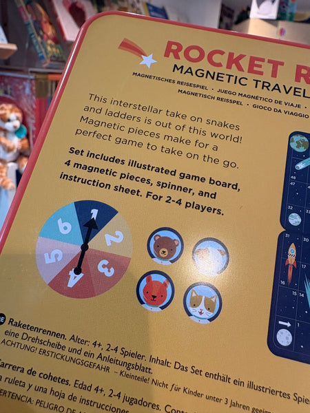 Magnetic Travel Game - Rocket Race
