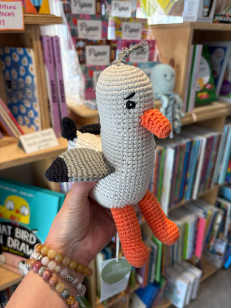 Best Years Crochet Seagull Rattle