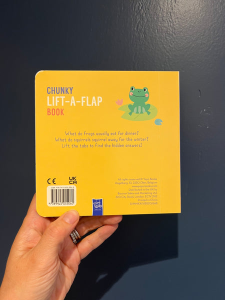 Chunky Lift-A-Flap Book Animals