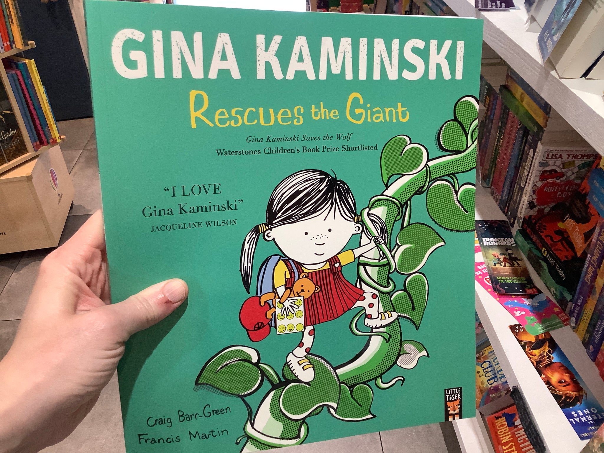 Gina Kaminski Rescues the Giant