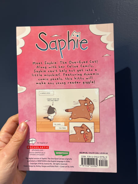 Saphie The One Eyed Cat
