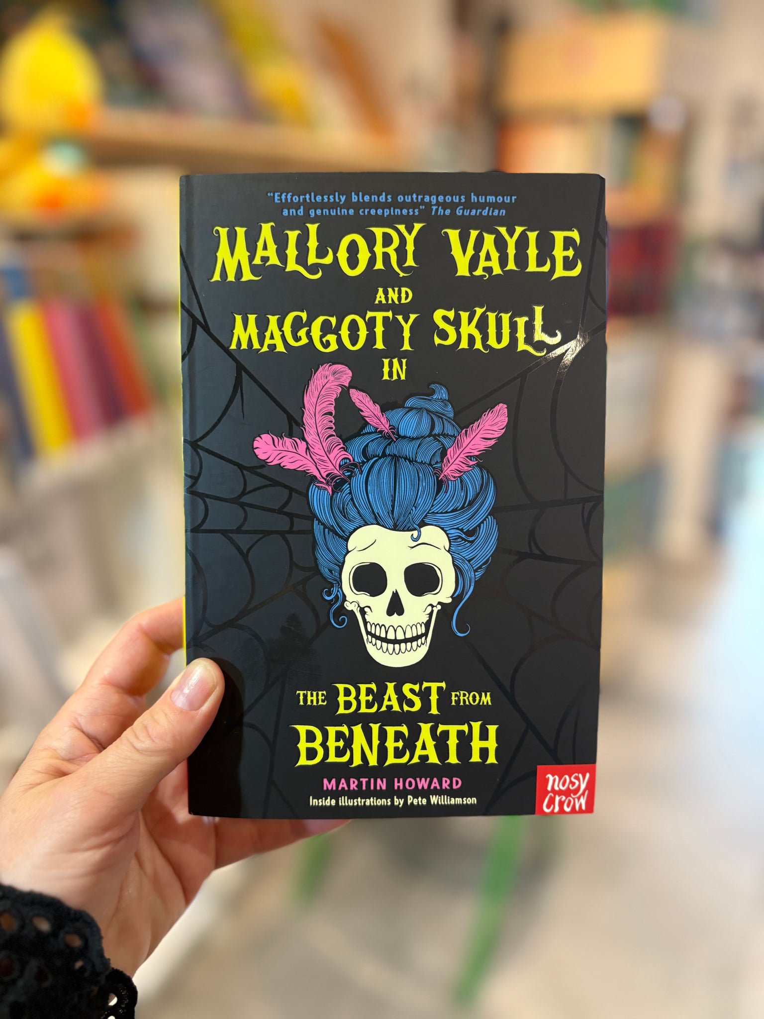 Mallory Vayle and Maggoty Skull in The Beast from Beneath