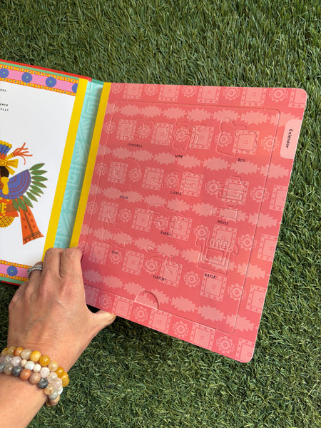 Talk Like An Aztec - A Hieroglyph Book with Stencils