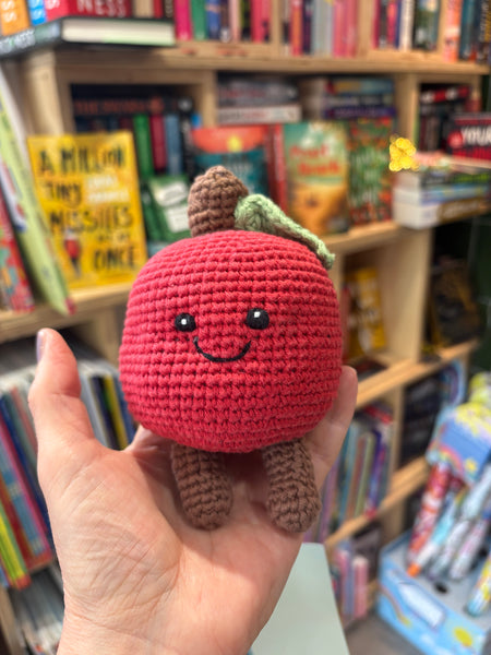 Best Years Crochet Apple Baby Rattle