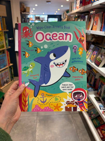 Wipe-Clean Activity Book Ocean