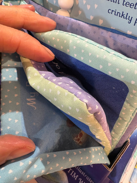 I Love You to the The Moon and Back - Cloth Book with Teether