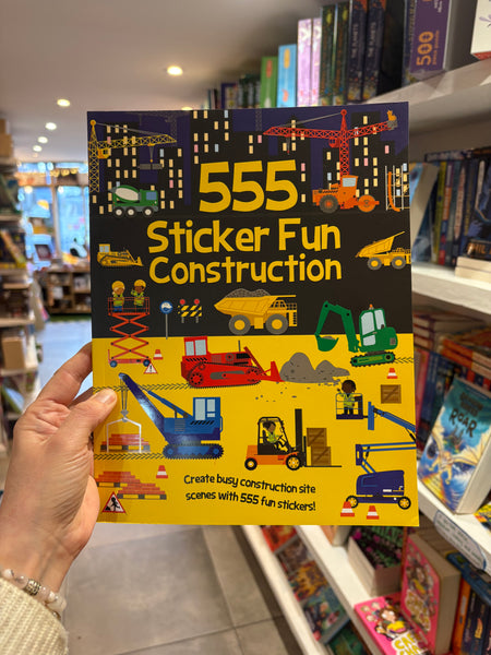 555 Sticker Fun Construction