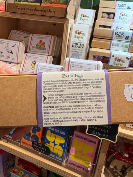 Cocoa Loco Sloe Gin Truffles