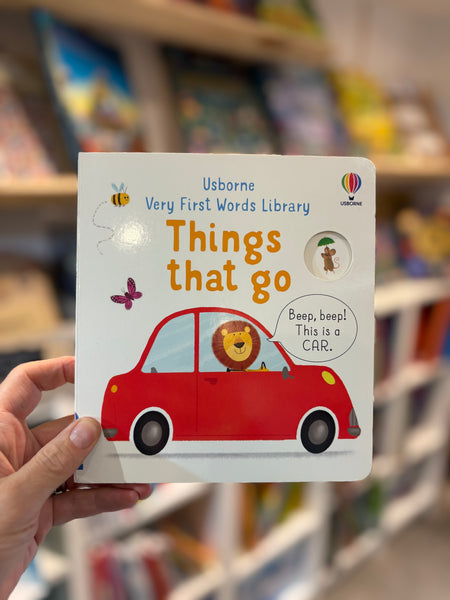 Usborne Very First Words Library Things That Go