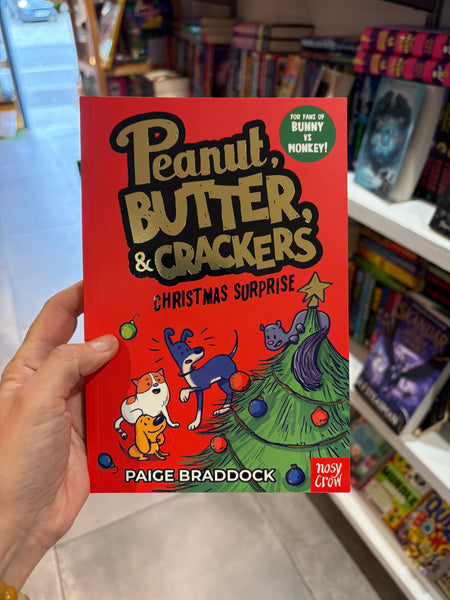 Peanut, Butter & Crackers Christmas Surprise
