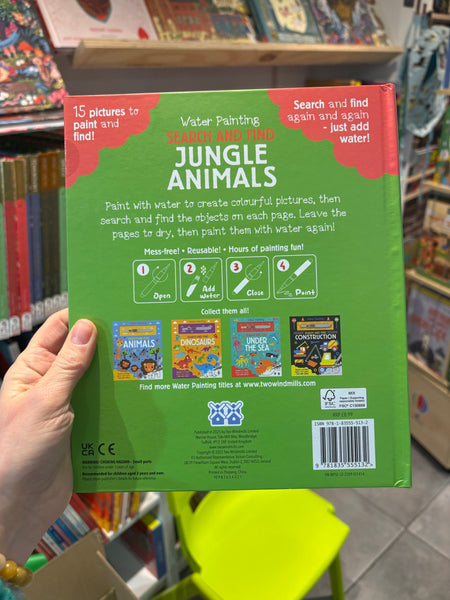 Water Painting Search and Find Jungle Animals