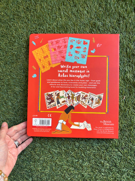 Talk Like An Aztec - A Hieroglyph Book with Stencils