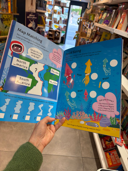 Wipe-Clean Activity Book Ocean