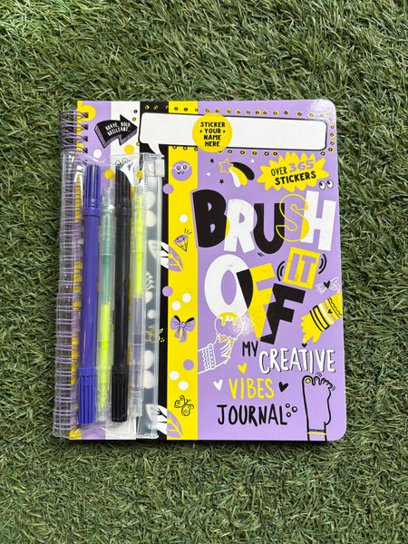 Brush It Off - My Creative Vibes Journal