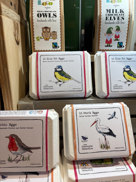 The Chocolate Detectives- 12 Blue Tit Eggs