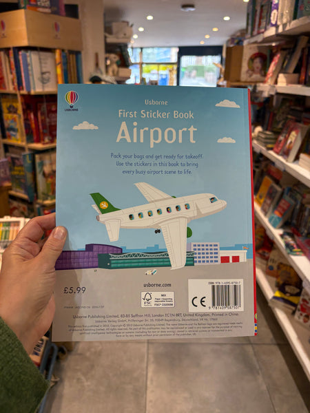 First Sticker Book Airport
