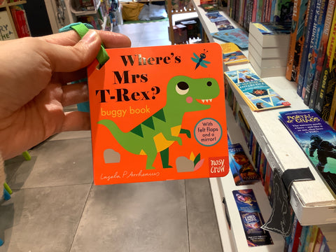 Where’s Mrs T Rex buggy book