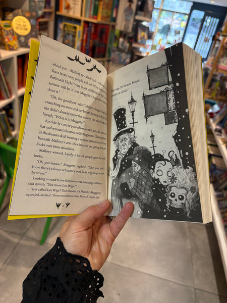 Mallory Vayle and Maggoty Skull in The Beast from Beneath