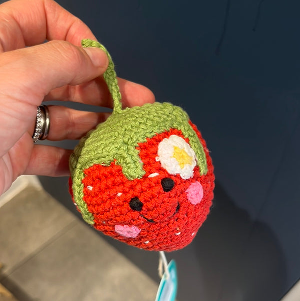 Friendly Strawberry Rattle