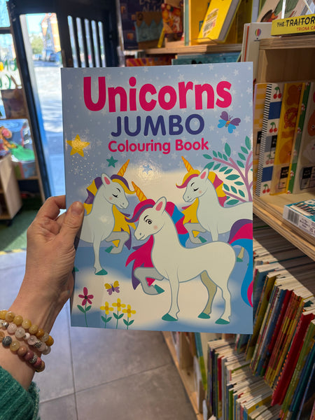 Unicorns Jumbo Colouring Book